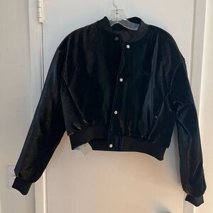 Kith Women's Black Bomber Jacket